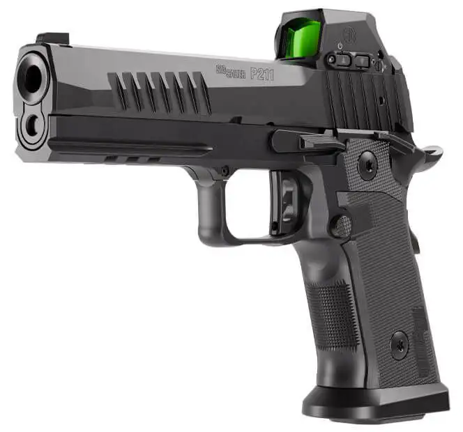 SIG SAUER P211-GT5 ROMEO X SIG LOC 9MM PISTOL 5" BLK 2-21RD, 1-17RDRD MAGS